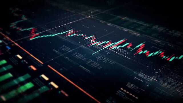 Advanced forex trading candlestick chart platform display