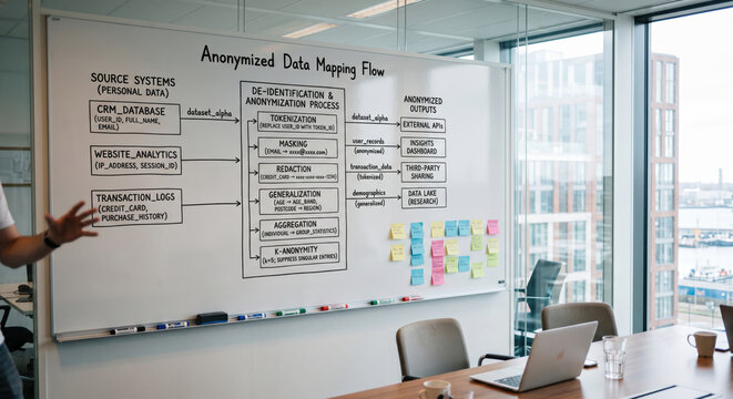 DPIA workshop: high‑risk profiling, mitigations, privacy by design/default, encryption, pseudonymization.