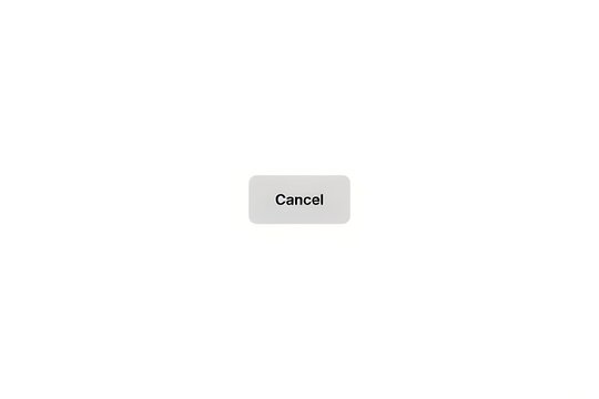 Minimal Flat UI Cancel Button Element