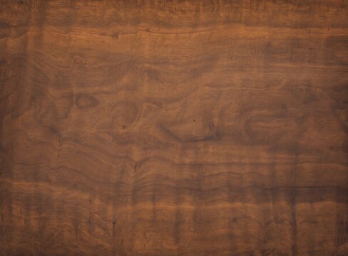 Dark Cherry Wood Grain Background with Elegant Natural Reddish Brown Wave Pattern Texture