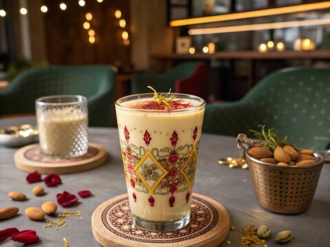 Thandai Glass