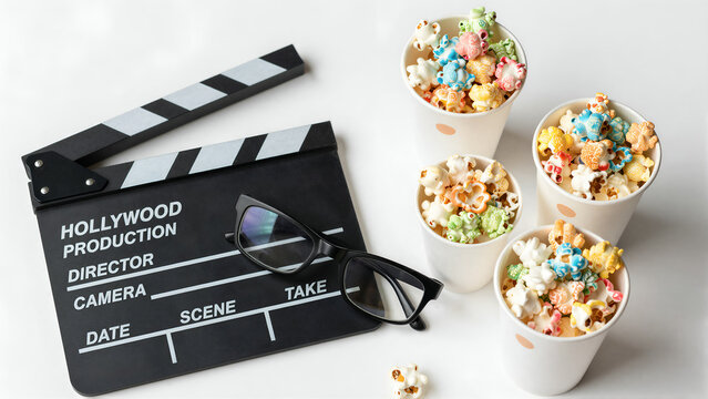 Hollywood Production Flat Lay