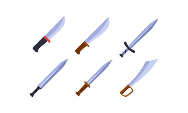 Collection of Blades and Swords
