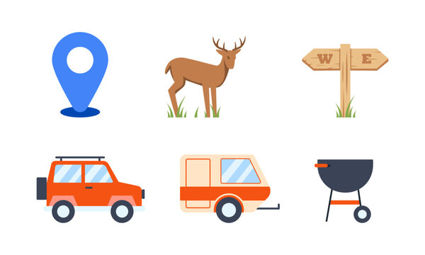 Outdoor Adventure Icons