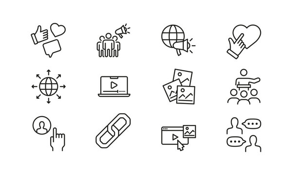 Digital Marketing Icons Collection