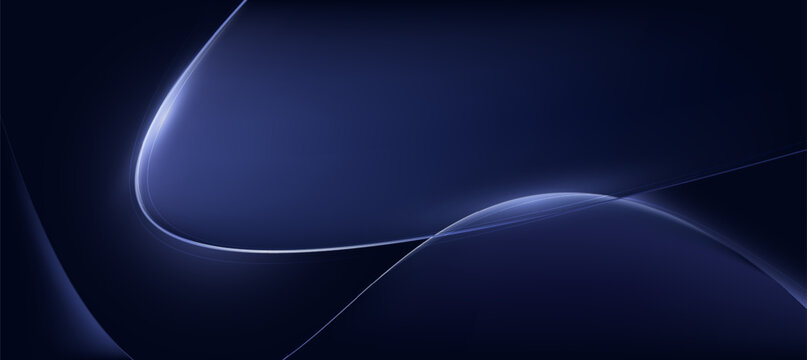Modern fluid wave background with dynamic abstract glowing lines