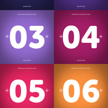 Premium Transitions Multiscreen X6 10 Variations SQUARE &ndash; Six Screen Transitions, Multi Video Split Screen Layouts and Dynamic Multi Panel Effects for Professional Video Editing