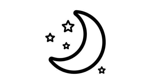 vector illustration of a black and white background