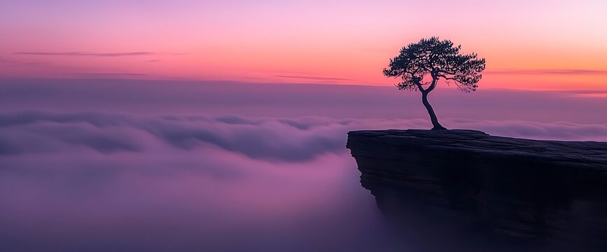 Cliffside Tree