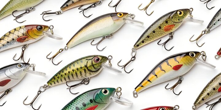 set of fishing bait