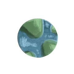 Planet Earth Illustration Set Collection in PNG Format with Transparant Background © Shafacho