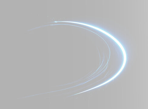 Smooth cyan energy ring passing across the scene with a bold glow and elegant circular motion