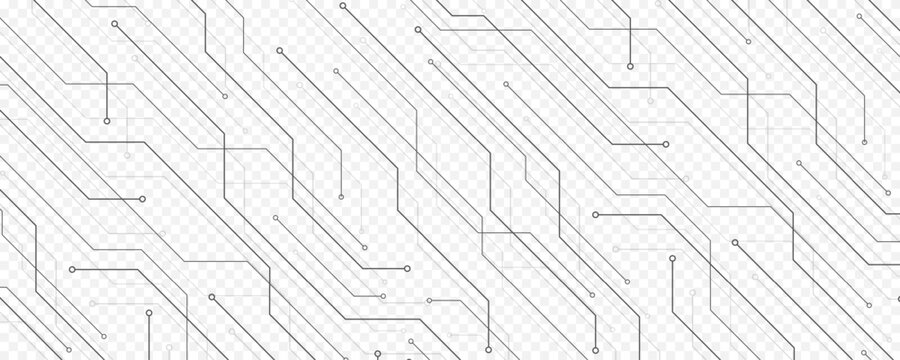 Abstract background with technology circuit board texture. Modern electronic motherboard texture. Engineering and communication concept for header, web banner, website, presentation.