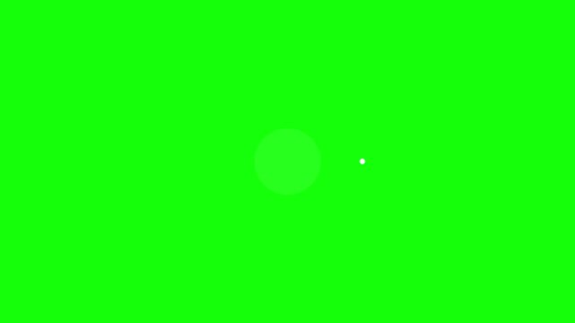 Digital circular loader animation with checkmark symbol for video footage