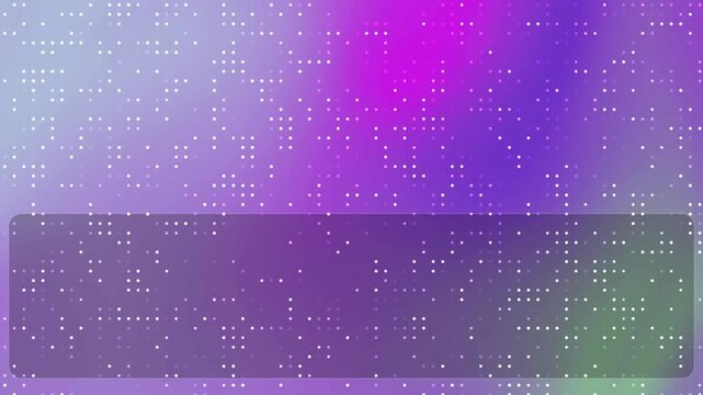 Abstract purple gradient background with a semi transparent rectangular text box overlay.