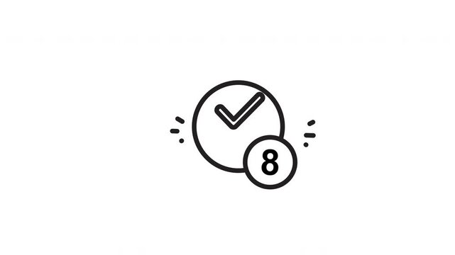 Clock icon suitable for time management apps or websites. Can represent shift scheduling, productivity, work hours, meeting deadlines effectively.