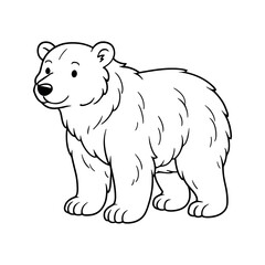 Cute Polar Bear Illustration © ieps