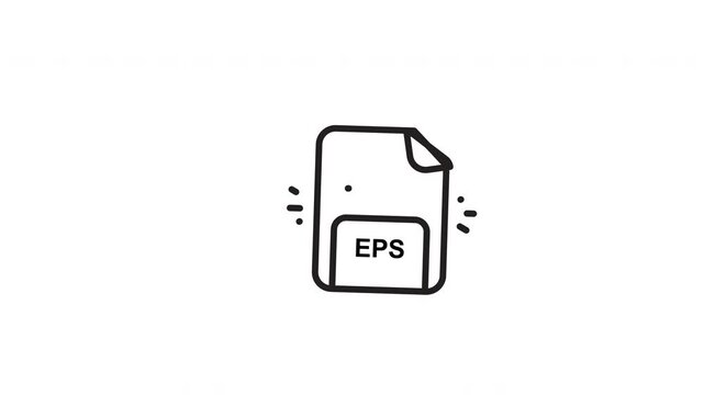Simple outline graphic black white icon suitable for digital projects in eps file format. Vector image for web design, presentations.