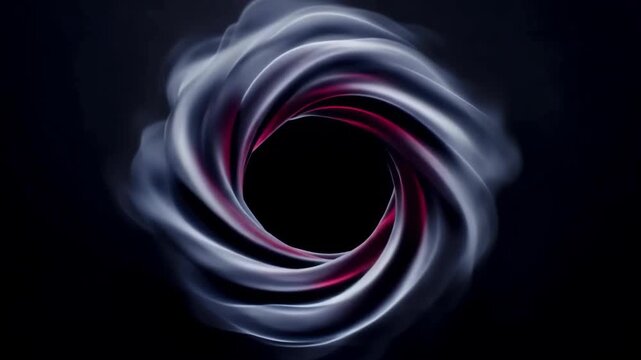 Abstract Spiral Tunnel Motion with Neon Colors.
