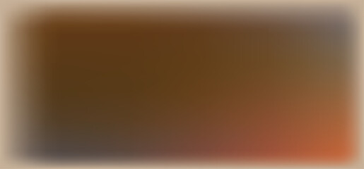 Obraz premium Warm earthy gradient background with terracotta brown and soft beige borders.v