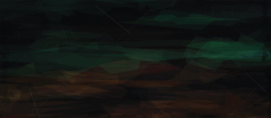 Obraz premium Abstract dark green and brown layered texture pattern Vector