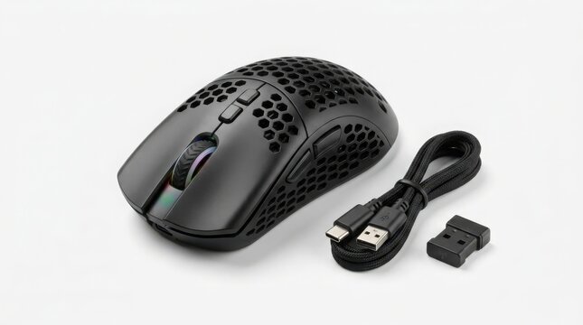 Wireless Gaming Mouse with Adjustable DPI and Ergonomic Design
