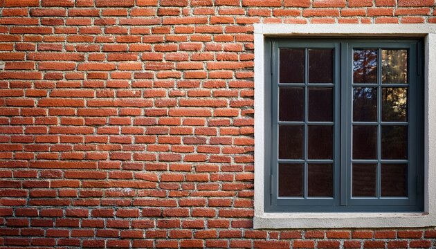 brick wall and window