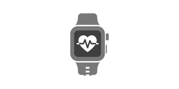 Heart rate monitoring smartwatch digital health tracking device.