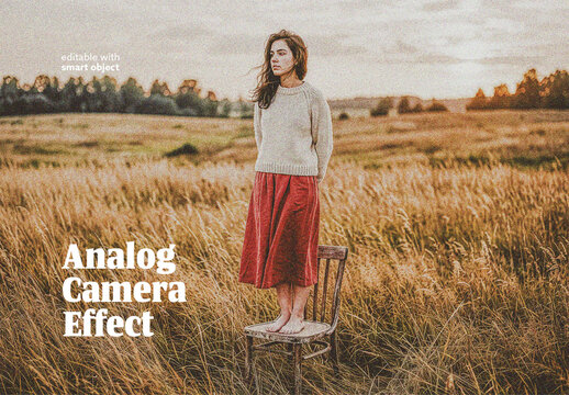 Analog Camera Photo Effect