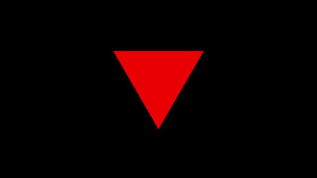 Stock market down arrow decline animation video
