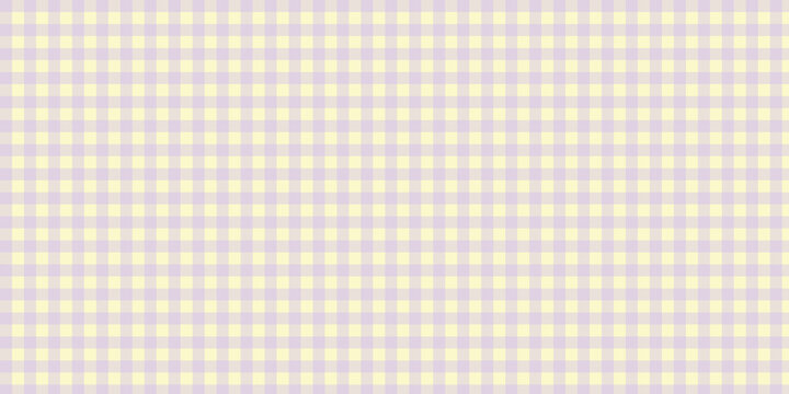 Soft Pastel Gingham Pattern Background Featuring A Delicate Light Purple And Pale Yellow Checkered Fabric Design For Decorative Projects