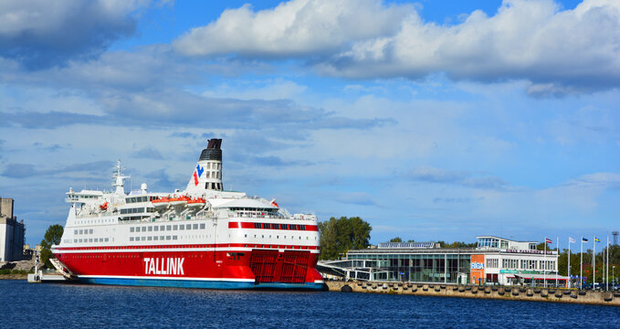 RIGA LATVIA: Tallink is an Estonian shipping company currently operating Baltic Sea cruiseferries and ropax ships from Estonia to Finland, Sweden, Latvia to Sweden and Finland to Sweden