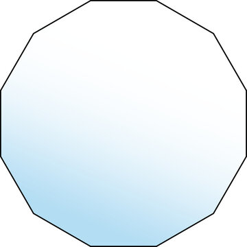 Decagon Speech Bubble
