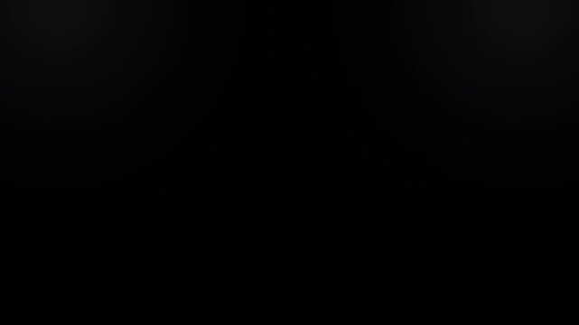 Minimalist dark background motion graphics and fade transition plate