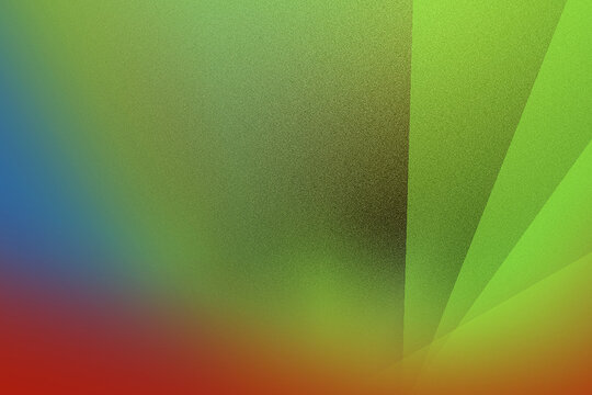 Abstract green gradient background with soft grainy texture