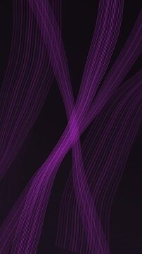 Vertical energy ribbons crossing in a seamless loop