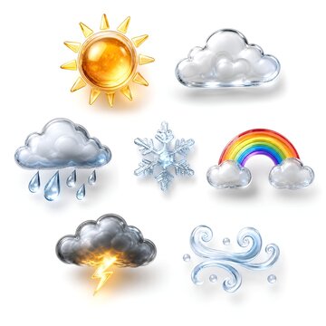 weather forecast icons
