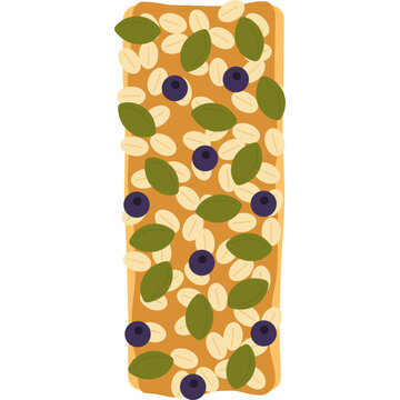 Protein Bar Illustration
