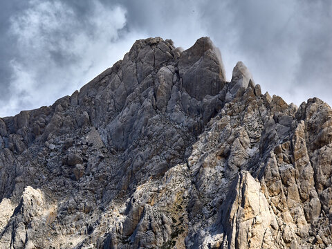 Panorami di Alta Montagna dalle creste del Corno Grande, Gran Sasso - Abruzzo