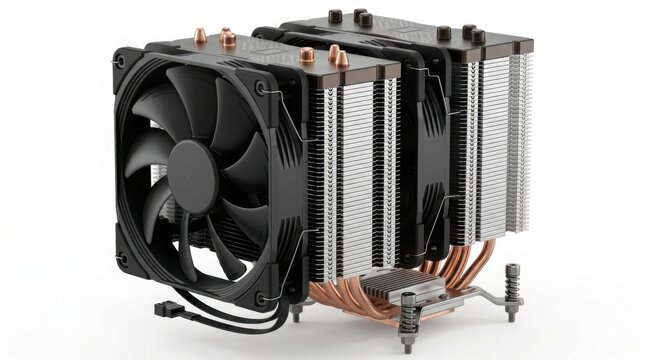 Computer CPU Cooler with Fan and Heat Sink for PC Cooling