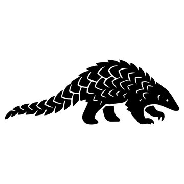 Pangolin Glyph Icon