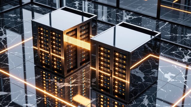 professional colocation facility with advanced cooling and power redundancy
