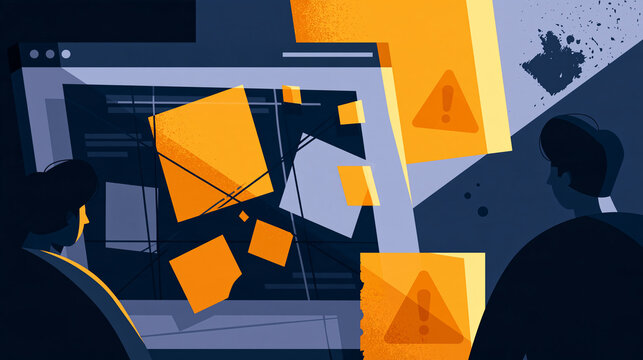 Gaudy prize overlay panel crowding an ordinary screen