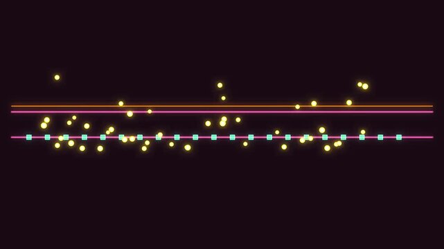 Biomedical Neural Synapse Neurotransmitter Chemical Vesicle Flow 4K Loop