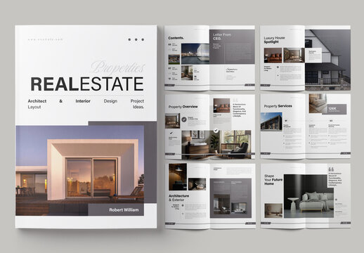 Real Estate Brochure Template