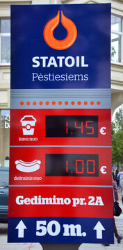 VILNIUS LITHUANIA: Statoil ASA is a Norwegian multinational oil and gas company headquartered in Stavanger, Norway. It is a fully integrated petroleum company with operations in 36 countries.