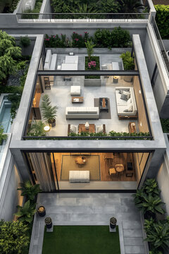 Luxury Modern Building Concept