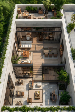 Luxury Modern Building Concept