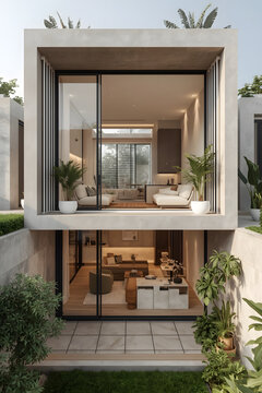 Luxury Modern Building Concept