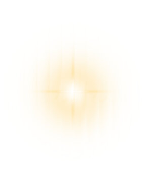Gold glow light glowing effect. Transparent radial gradient circle